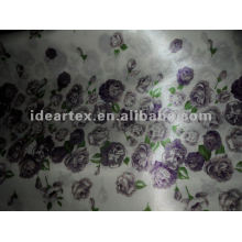 Polyester Printed Satin Fabric for Dress customize-made
